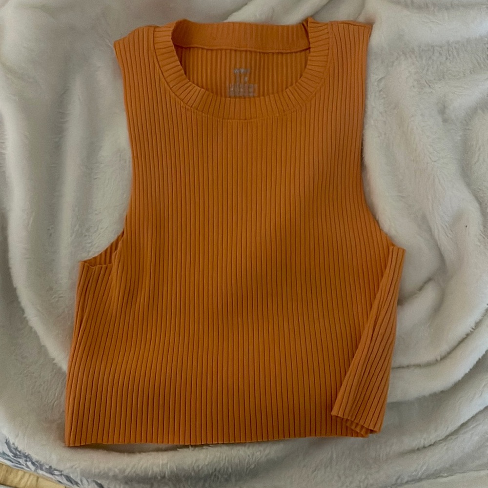 Orange American Eagle Tank Top